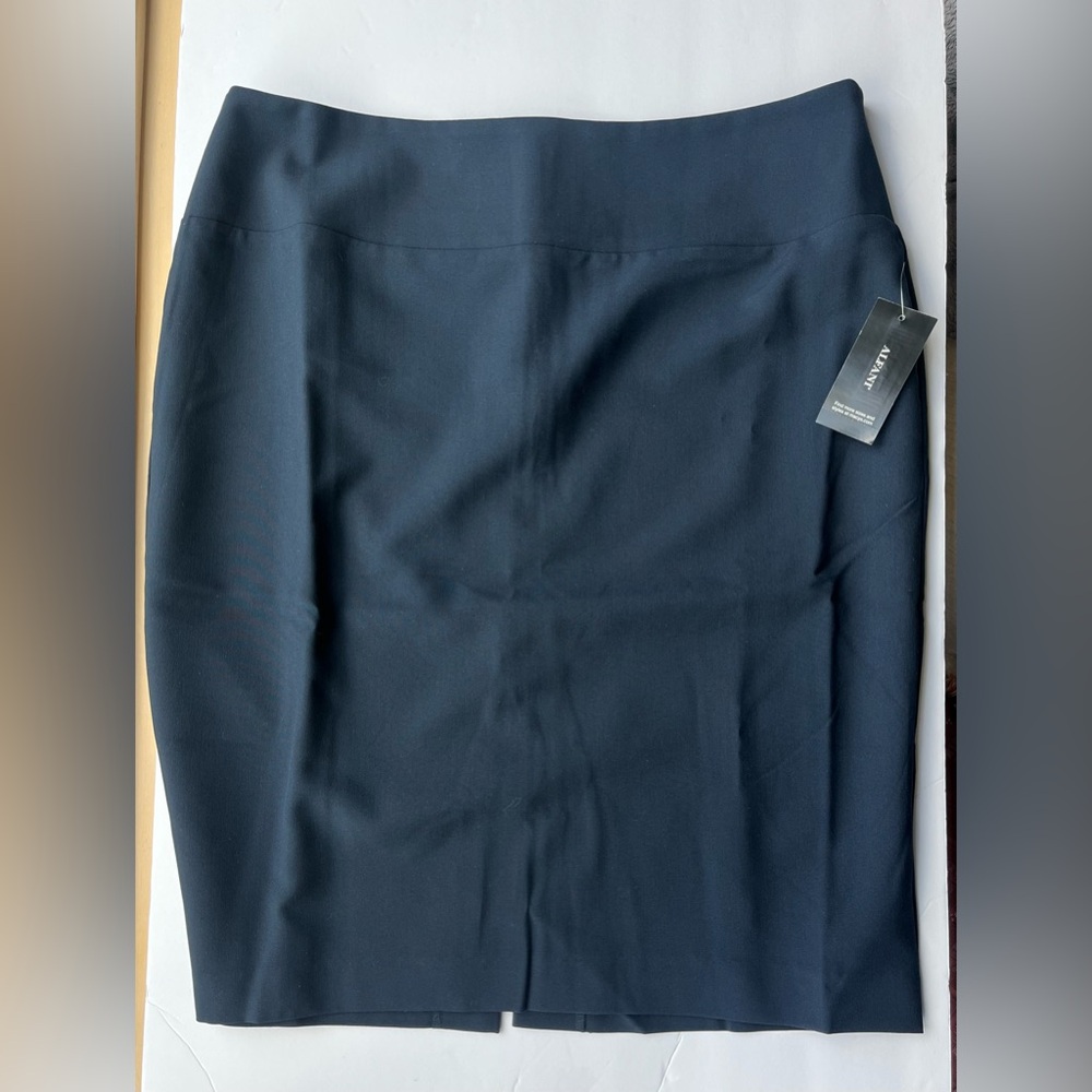 Alfani Navy Blue Knee-length Pencil Skirt, Women's Regular 10, NWT